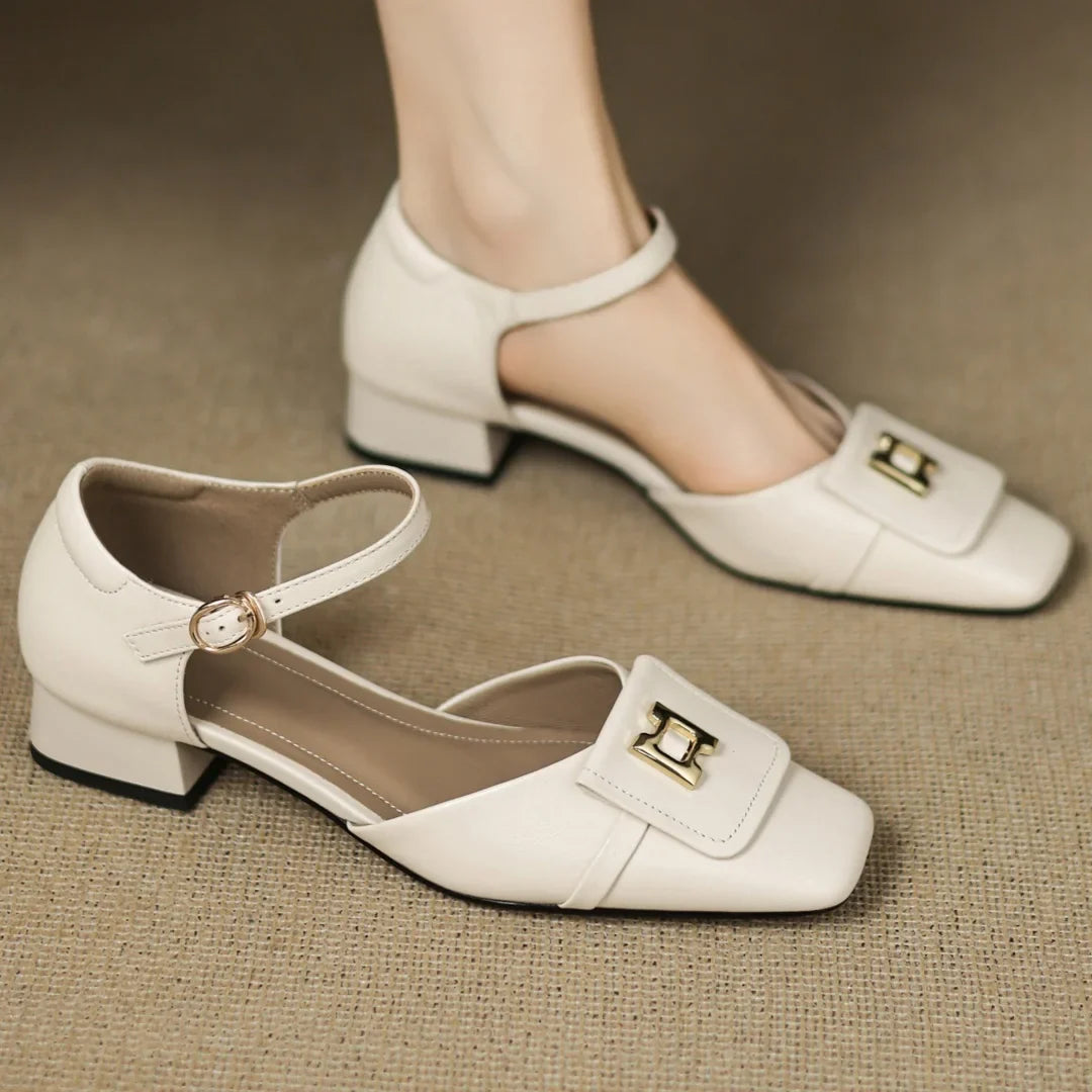 Bella Block Heel Pumps