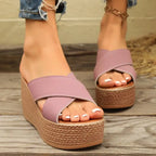 Jess Platform Wedge Sandals