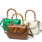 Astor Bamboo Top-Handle Bag