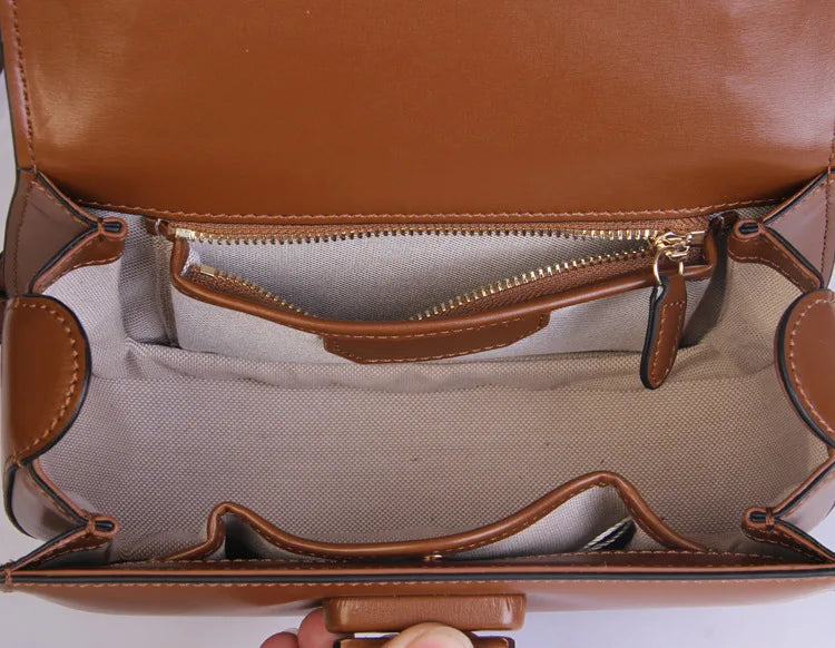Astor Bamboo Top-Handle Bag