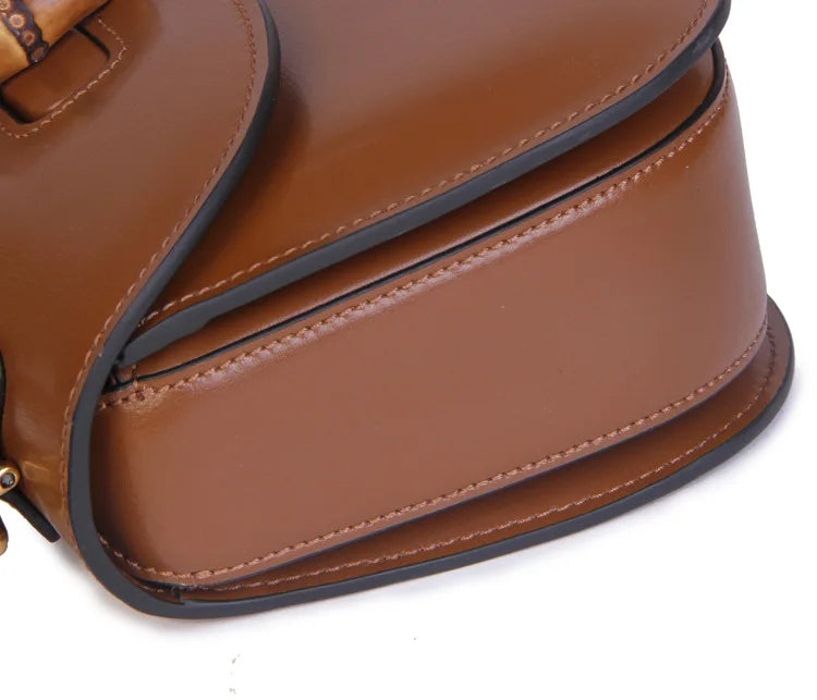 Astor Bamboo Top-Handle Bag