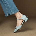 Bella Block Heel Pumps