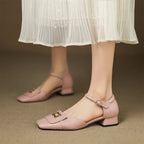 Bella Block Heel Pumps