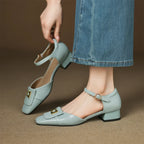 Bella Block Heel Pumps