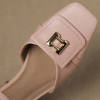 Bella Block Heel Pumps