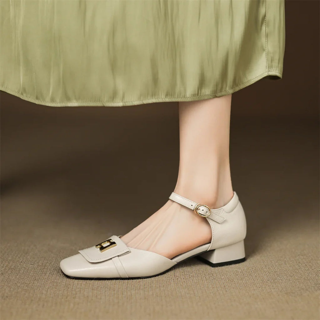 Bella Block Heel Pumps