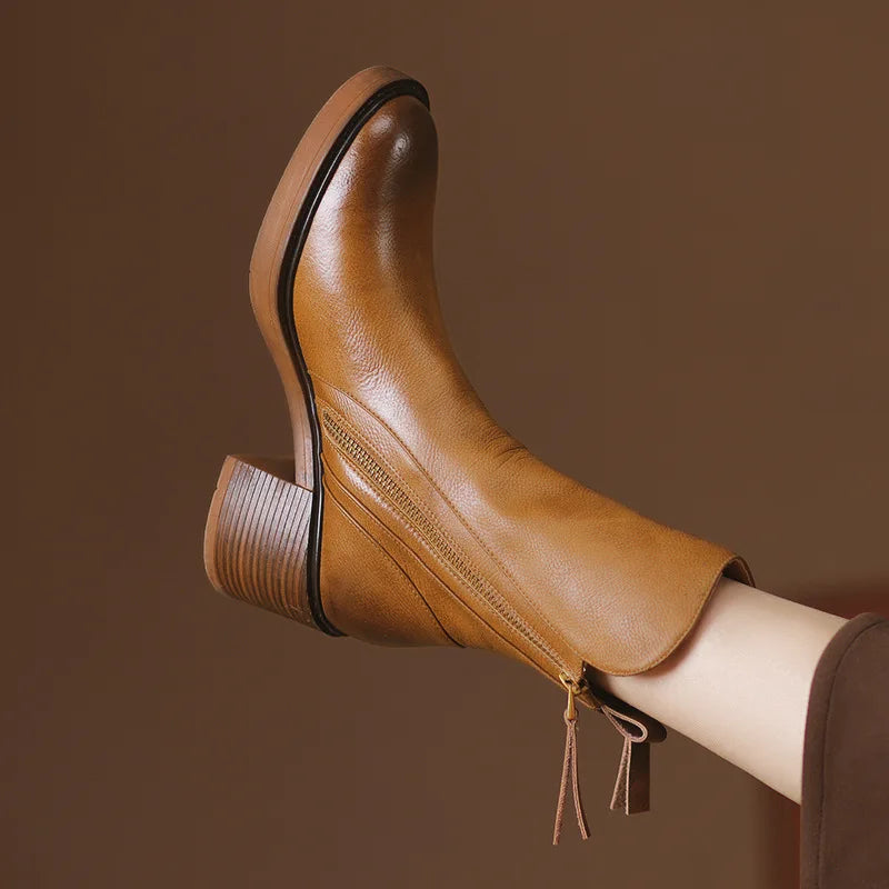 Aria Leather Boots