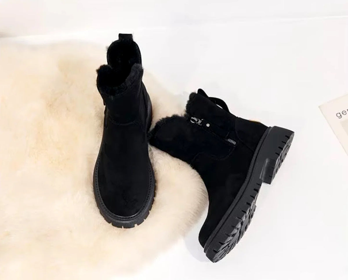 Cozy Chunky Ankle Boots
