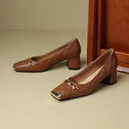 Penelope Block Heel Pumps