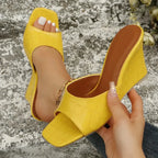 Maeve Wedge Sandals