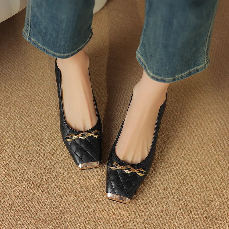 Penelope Block Heel Pumps