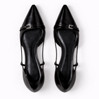Patent Slingback Heels