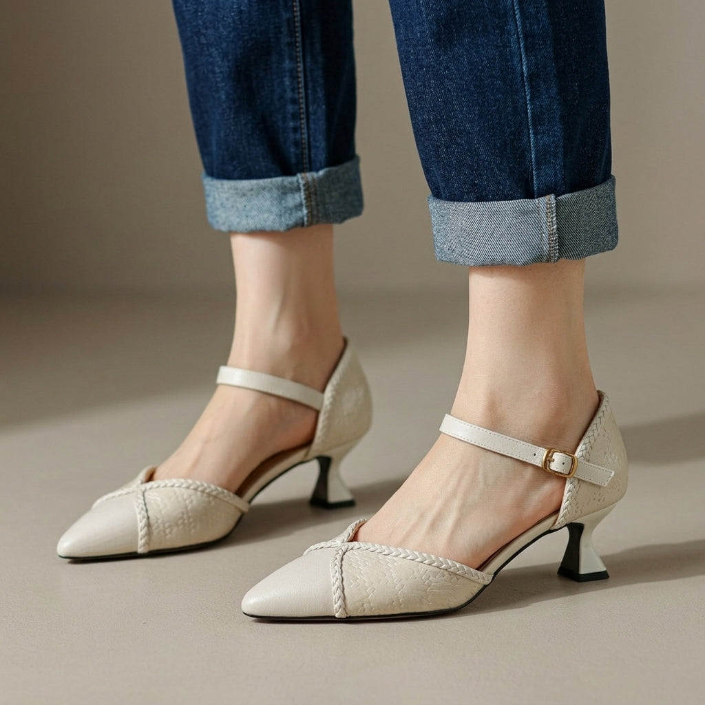 Elise D'Orsay Kitten Heels