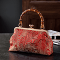 Zaria Bamboo Handle Bag