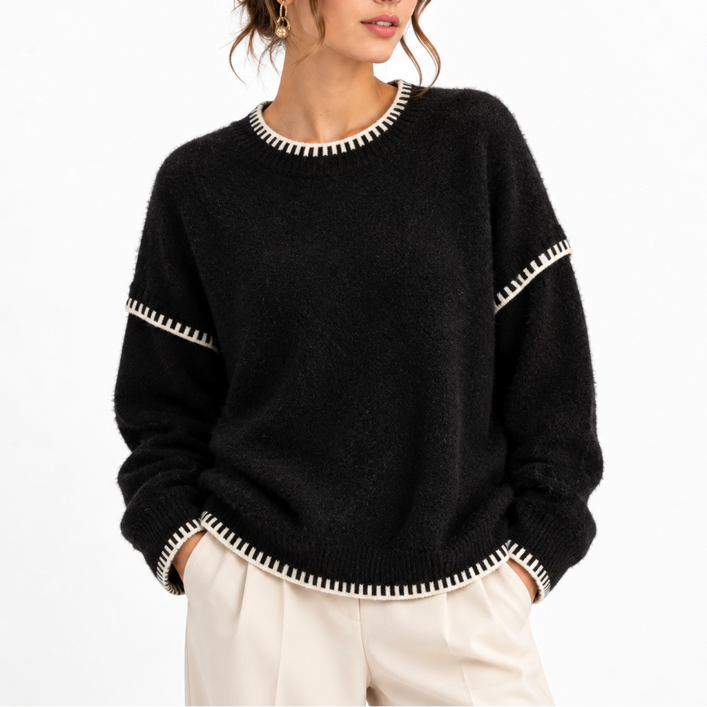 Chunky Boat Neck Sweater