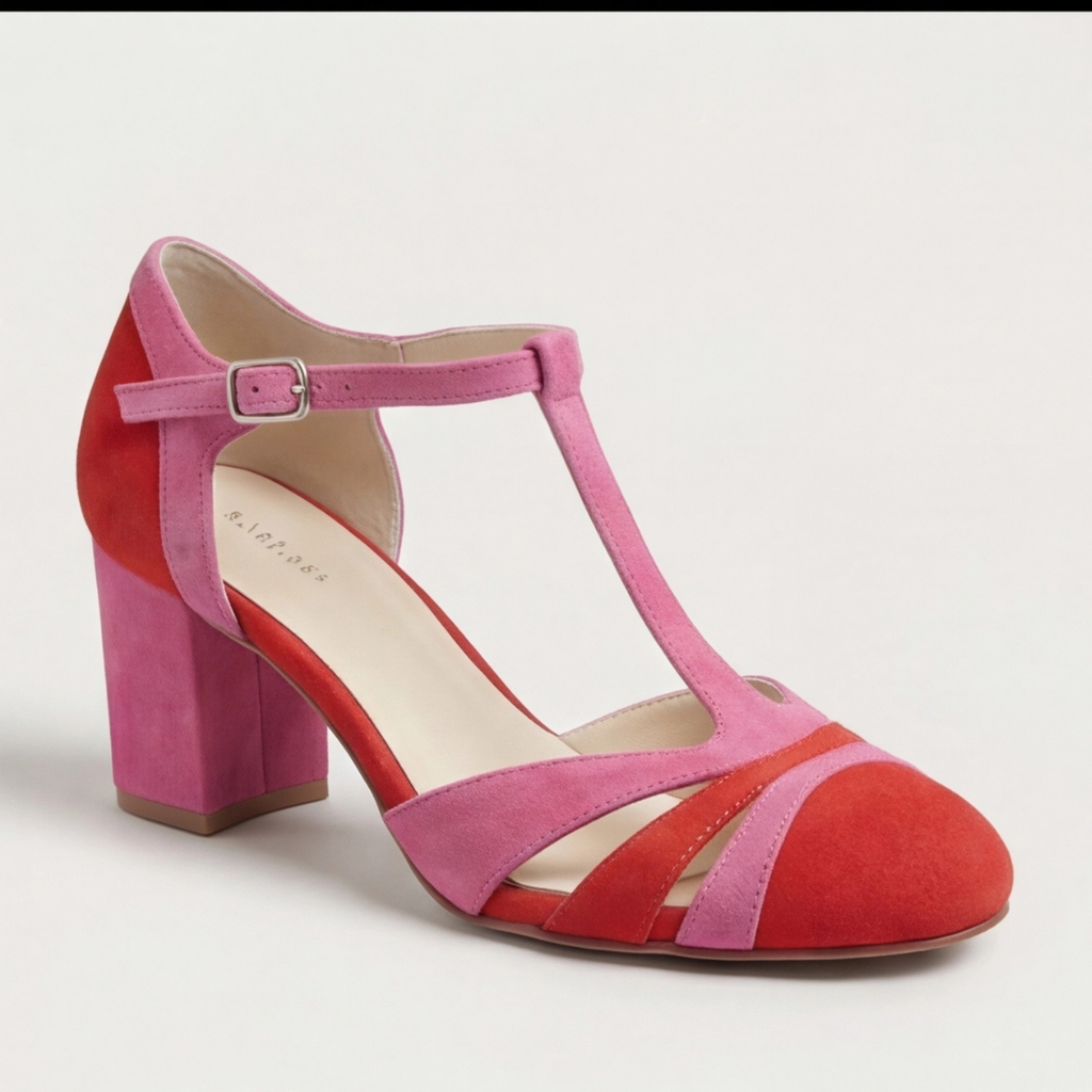 Anna T-Strap Heels