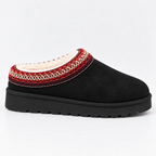 Suede Fur Clogs
