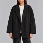 Oversized Double-Breasted Coat