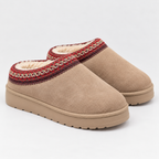 Suede Fur Clogs