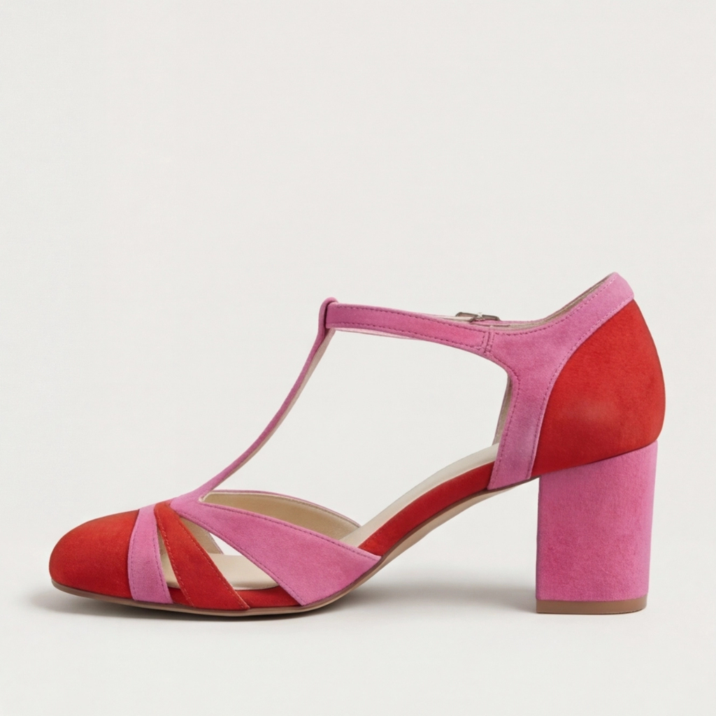 Anna T-Strap Heels