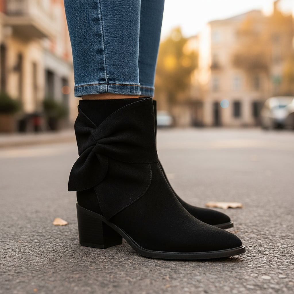 Amara Suede Ankle Boots
