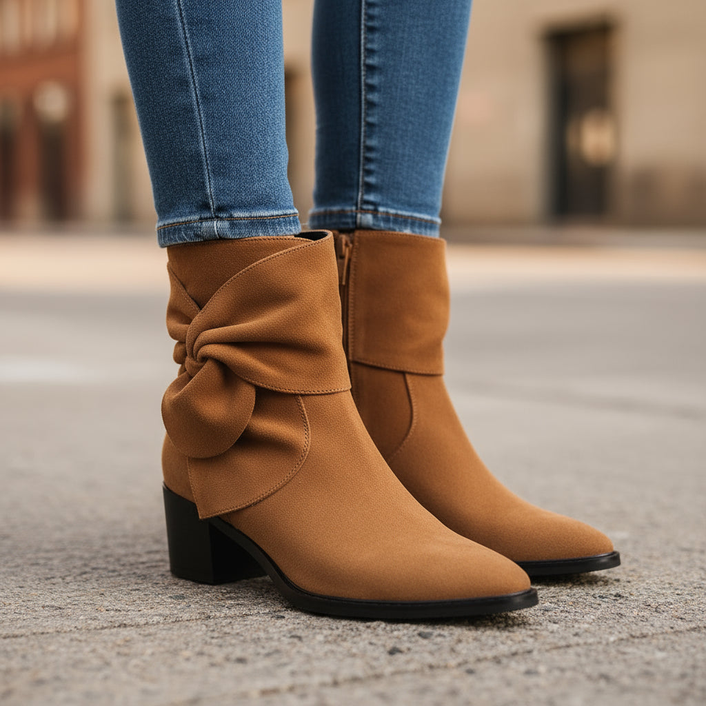 Amara Suede Ankle Boots