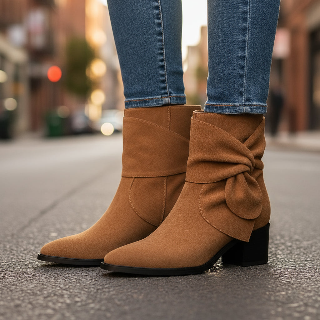 Amara Suede Ankle Boots