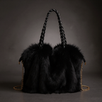 Melanie Fur Tote