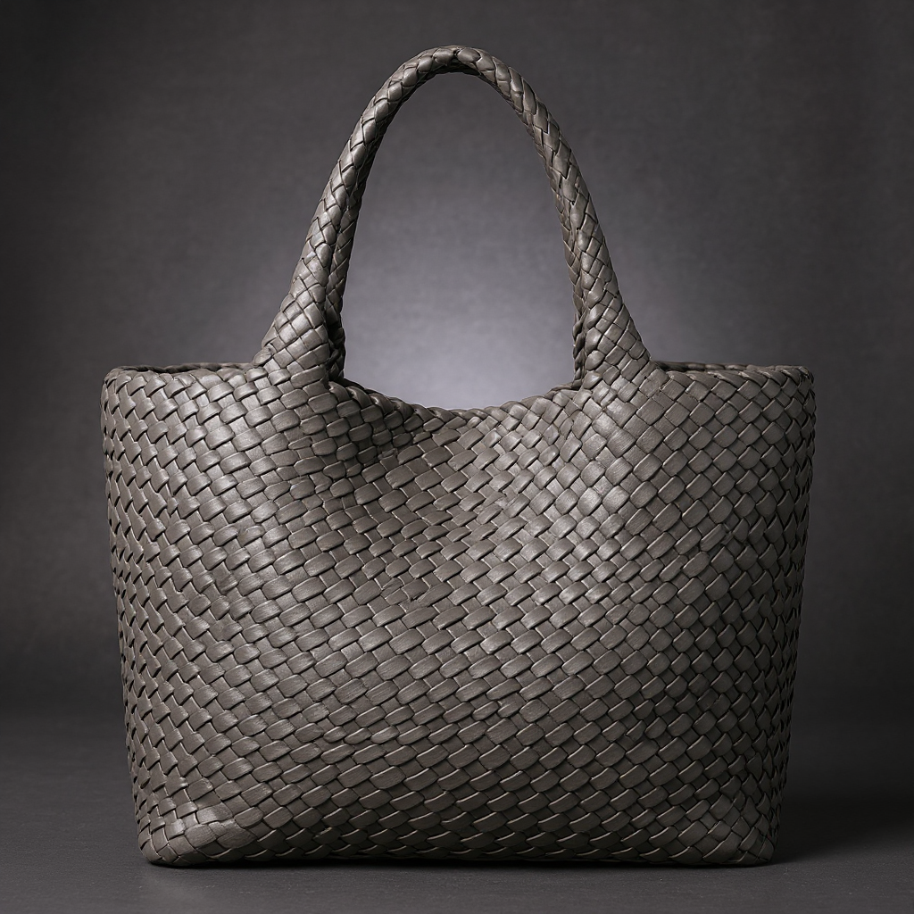 Lana Woven Leather Tote