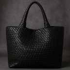Lana Woven Leather Tote