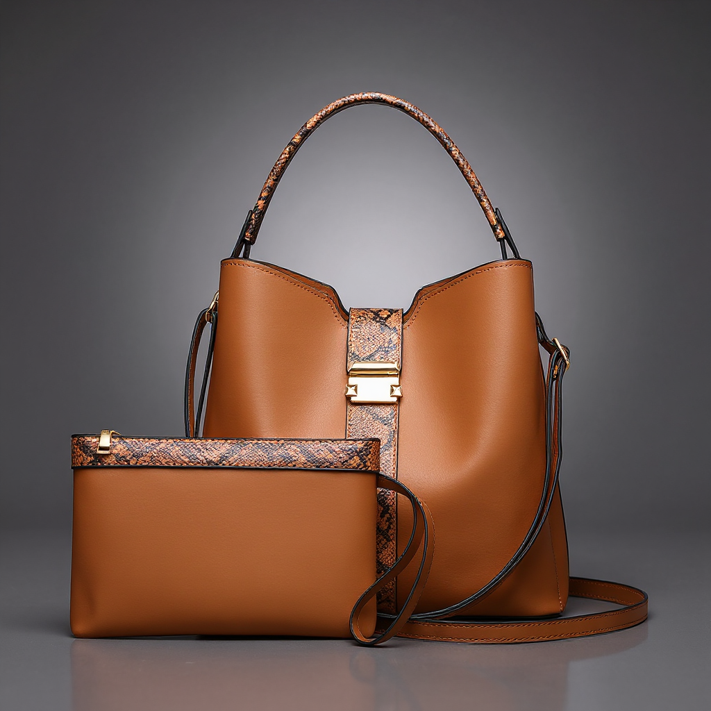 Selene Snake Shoulder Bag
