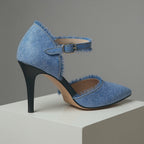 Dani Denim Stiletto Heels