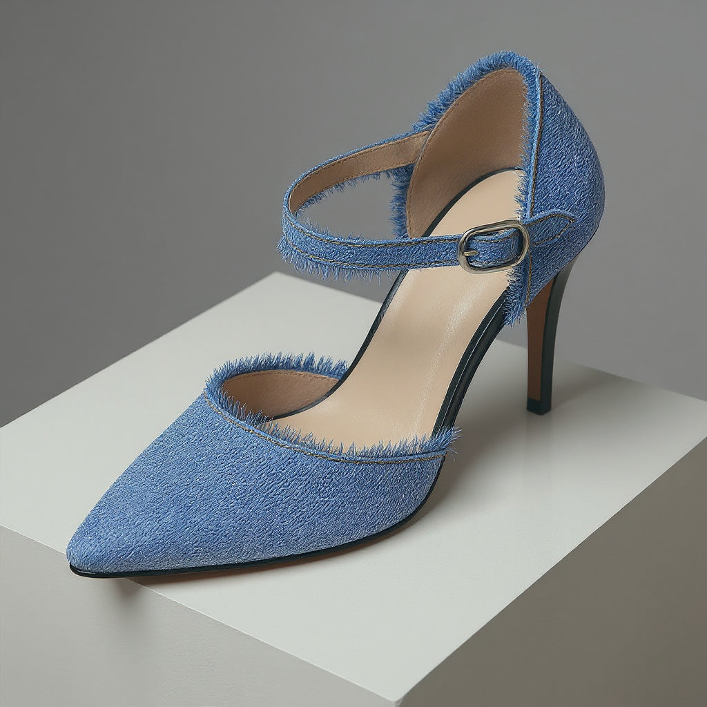 Dani Denim Stiletto Heels