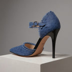 Dani Denim Stiletto Heels
