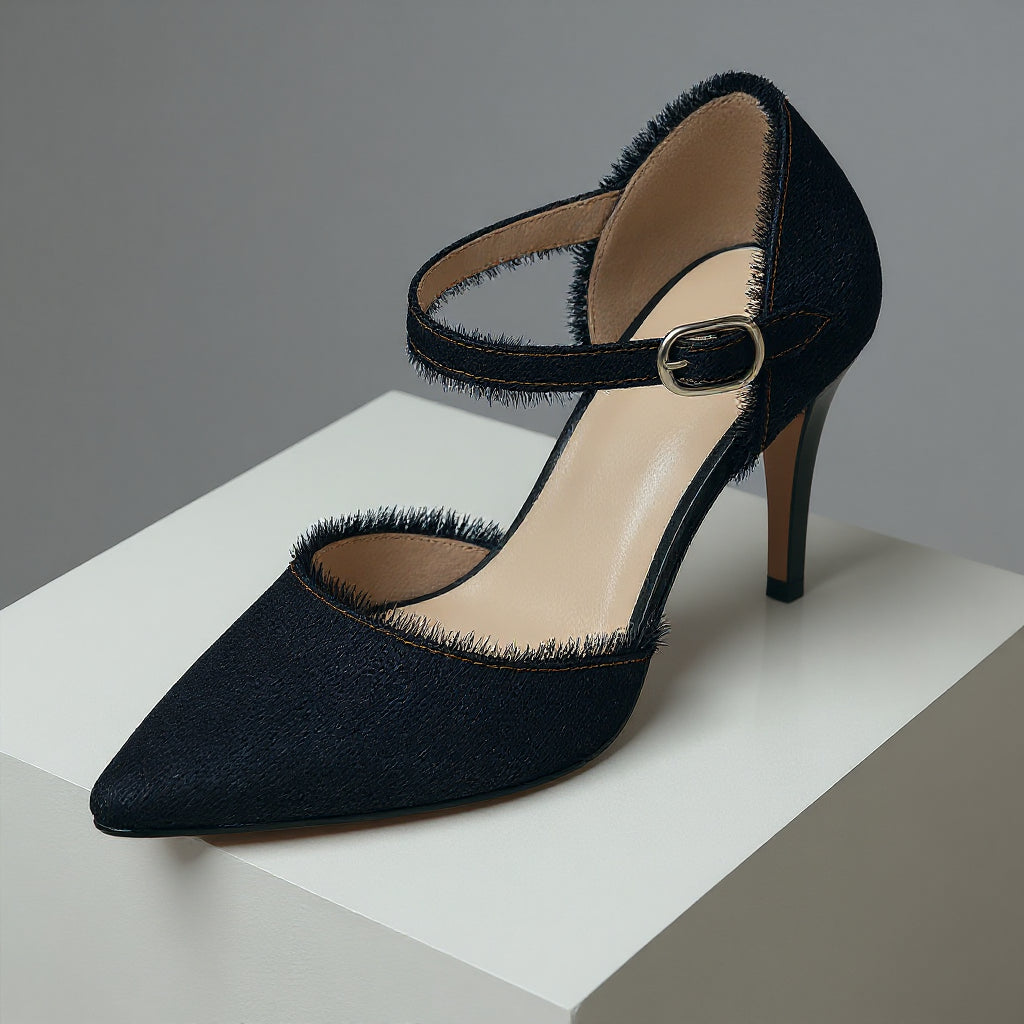 Dani Denim Stiletto Heels