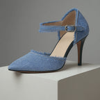 Dani Denim Stiletto Heels