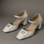 Bella Block Heel Pumps