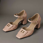 Bella Block Heel Pumps