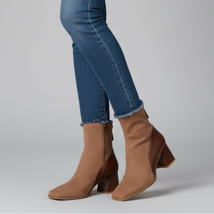 Verona Suede Ankle Boots