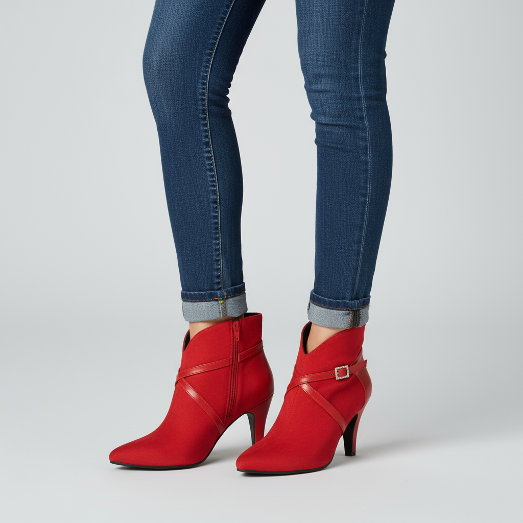 Penelope Pointed Ankle Boots