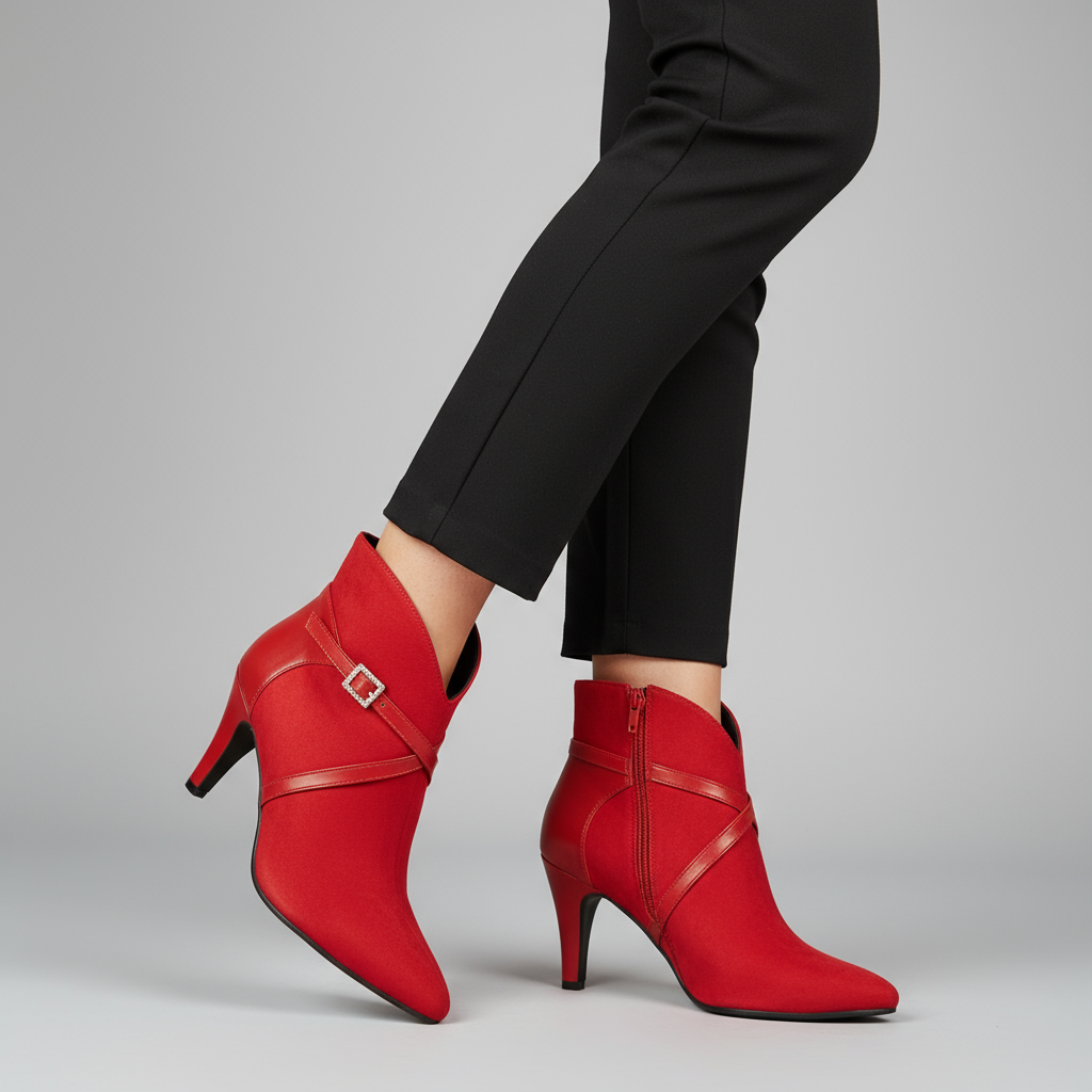 Penelope Pointed Ankle Boots