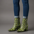 Sama Snakeskin Boots