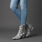 Sama Snakeskin Boots