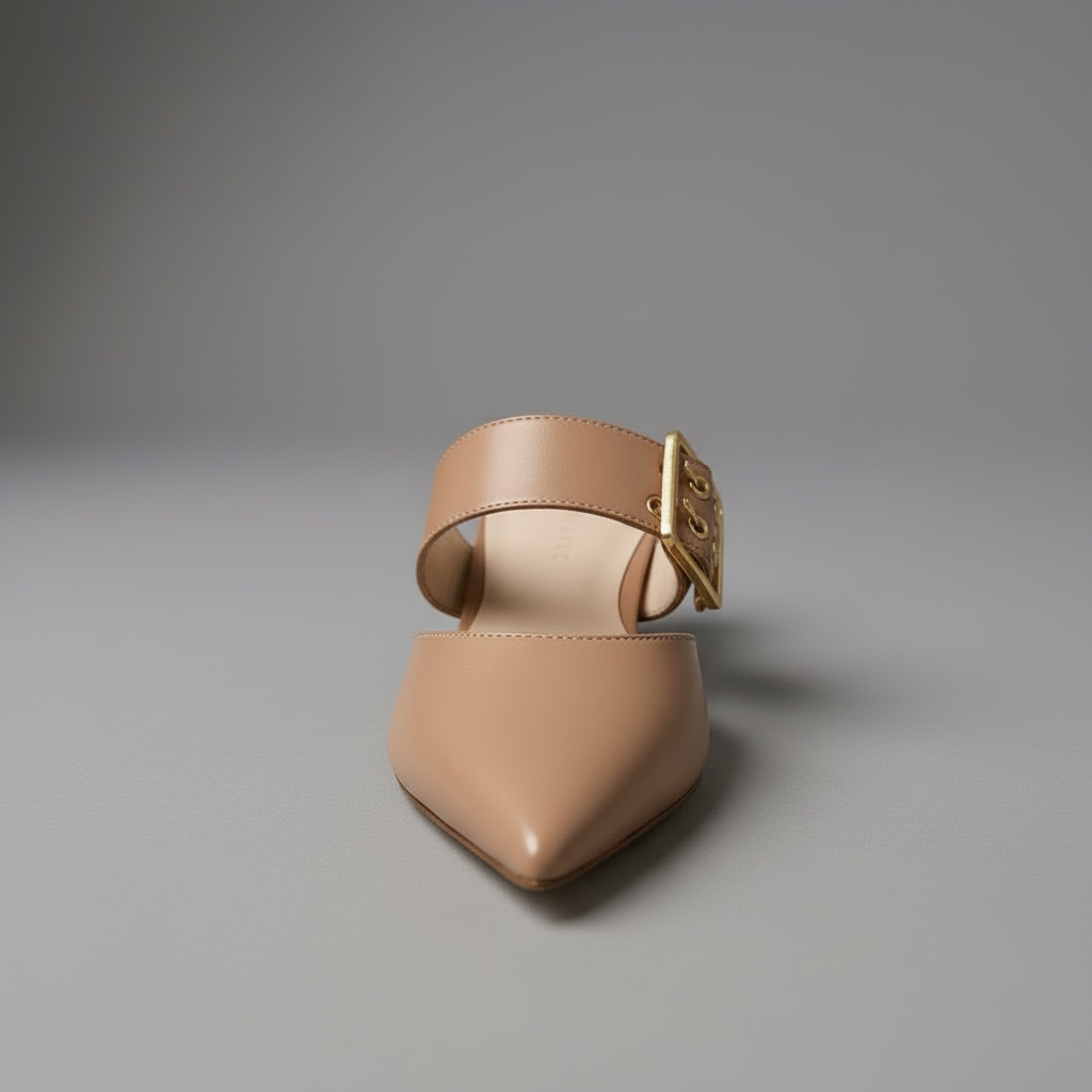 Bianca Buckle Mules