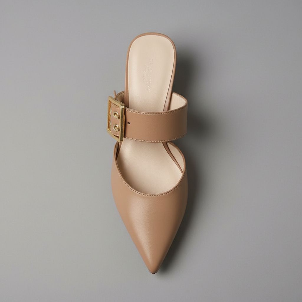 Bianca Buckle Mules