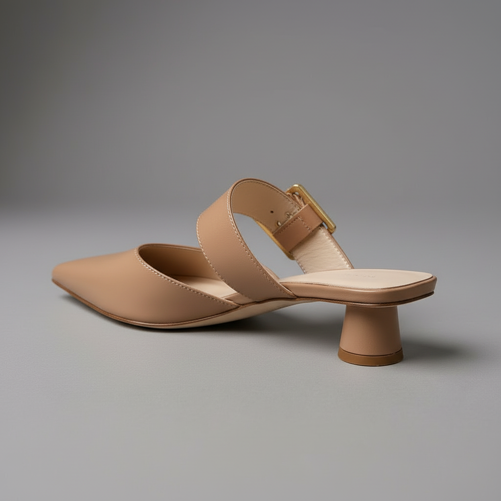 Bianca Buckle Mules