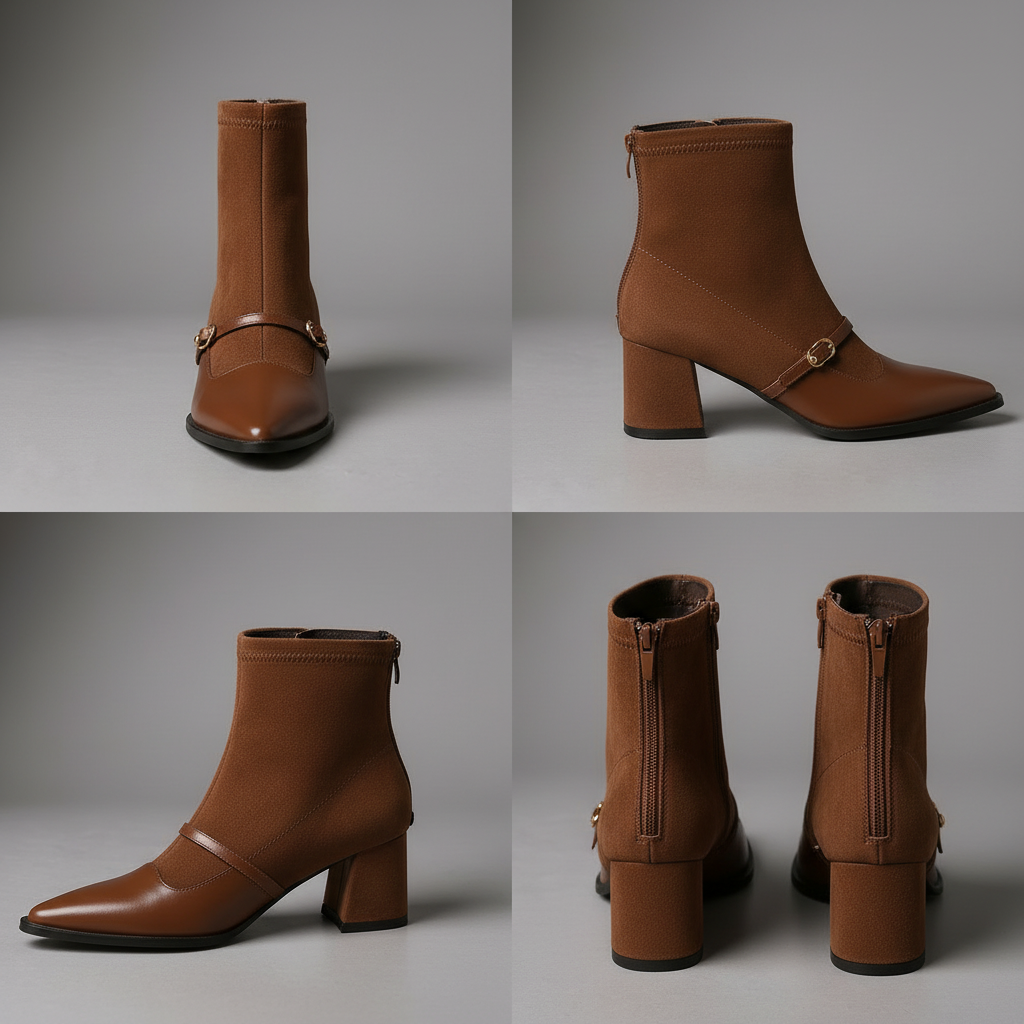 Tammy Pointed Ankle Boots
