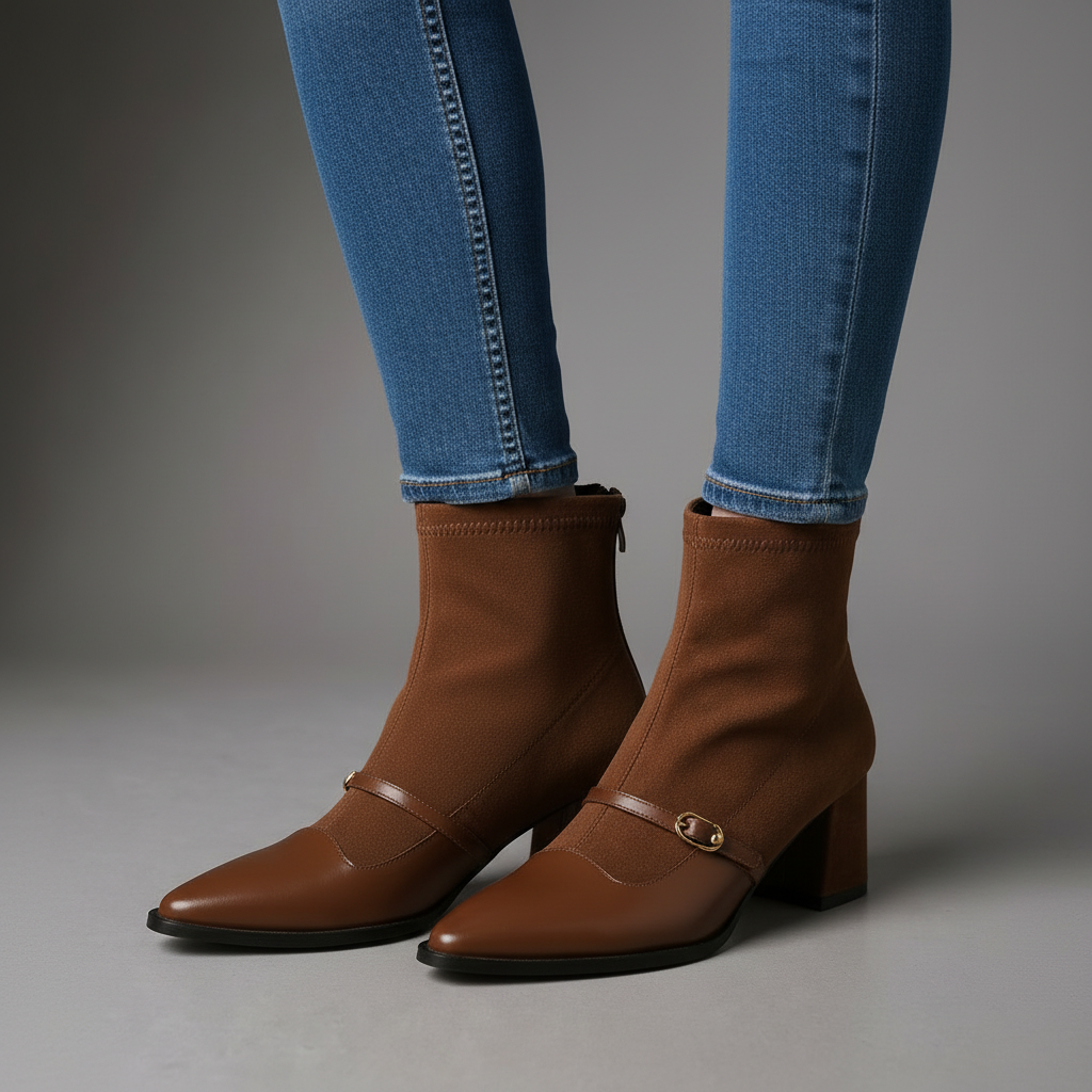 Tammy Pointed Ankle Boots