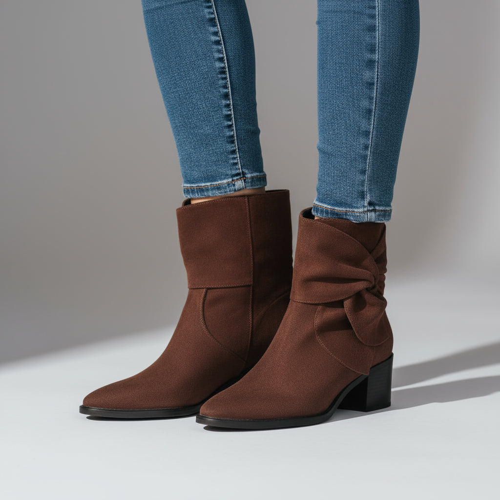 Amara Suede Ankle Boots