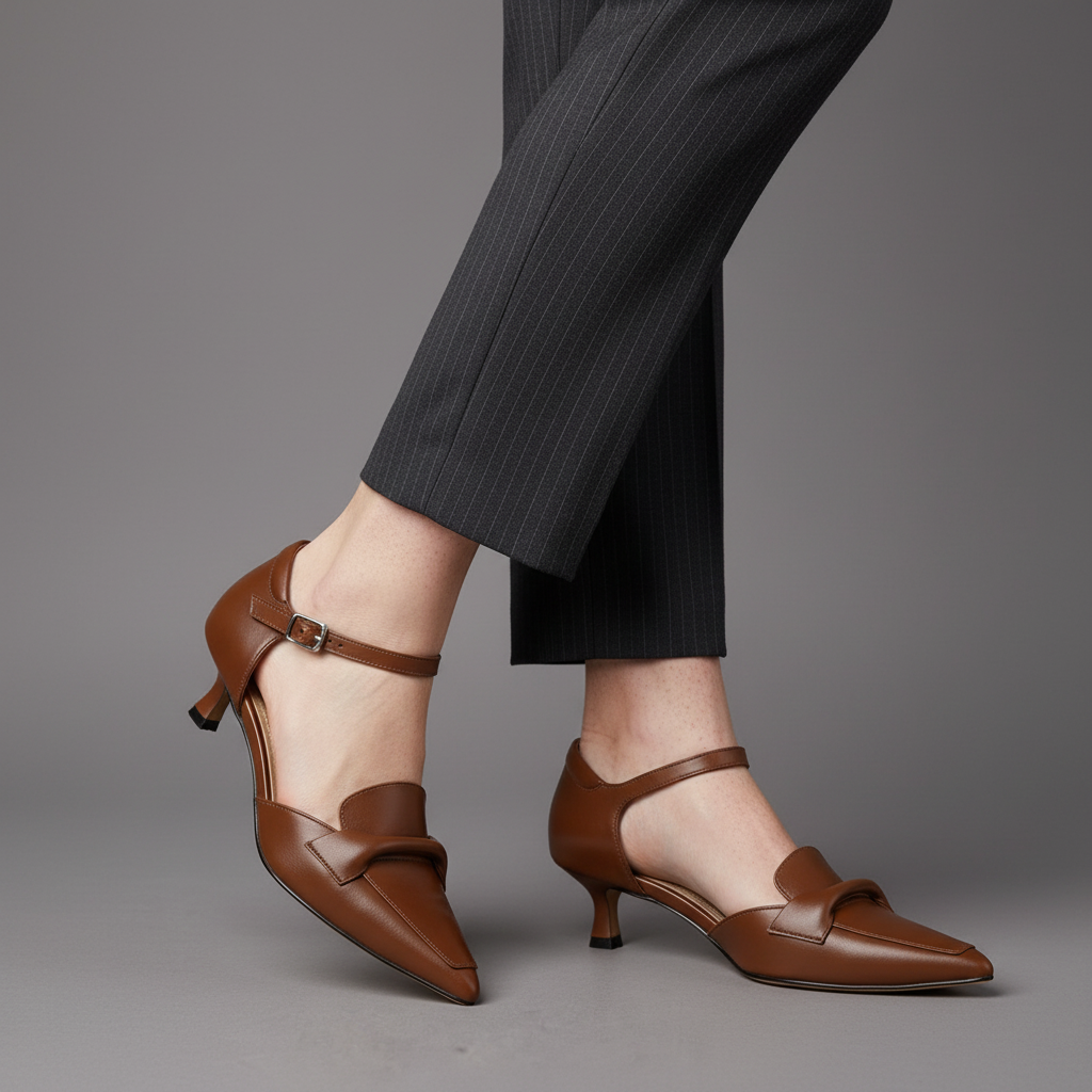 Elaine Kitten Heel Pumps